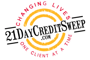 21 Day Credit Sweep Color Logo